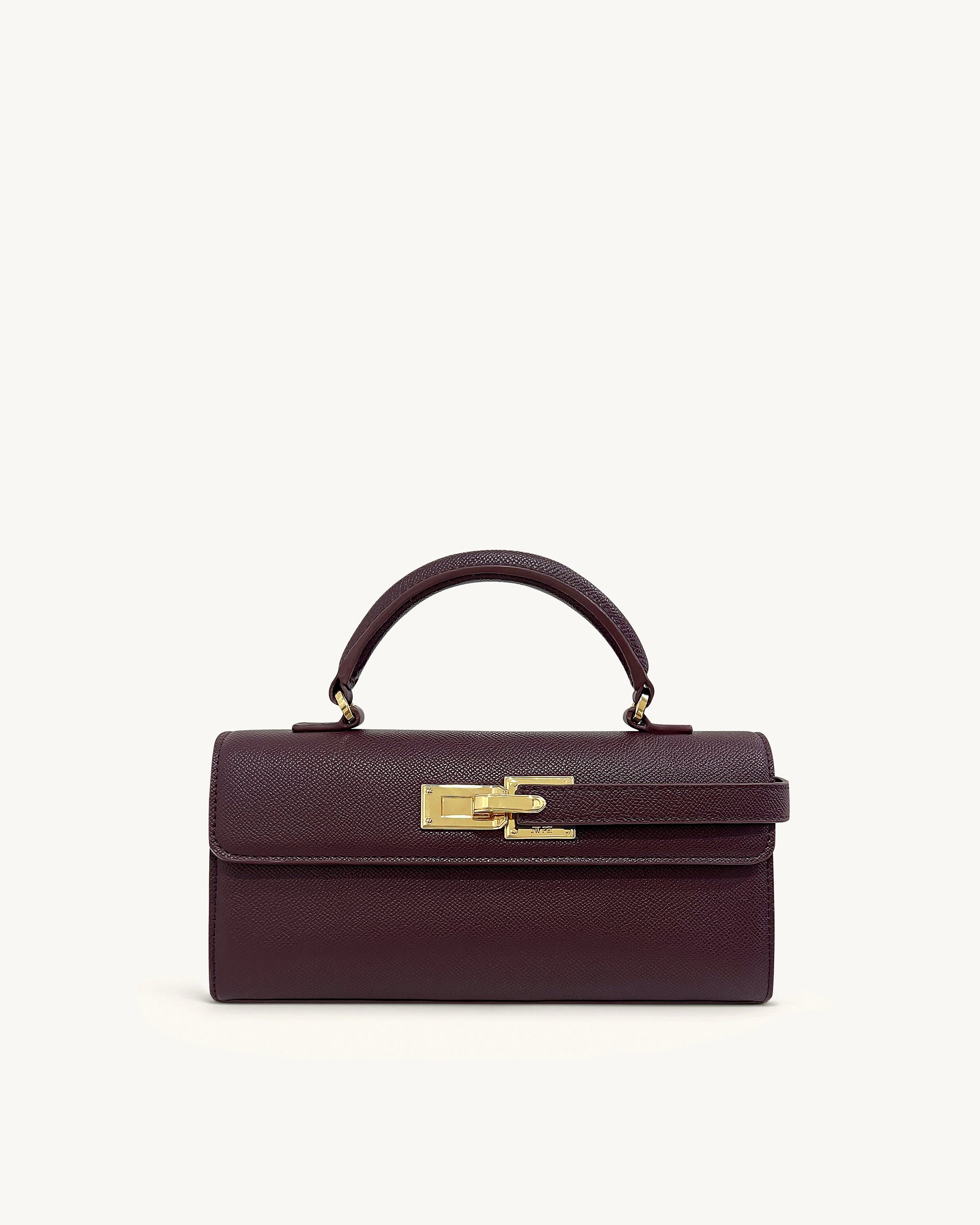 Keyla Top Handle Bag - Deep Burgundy