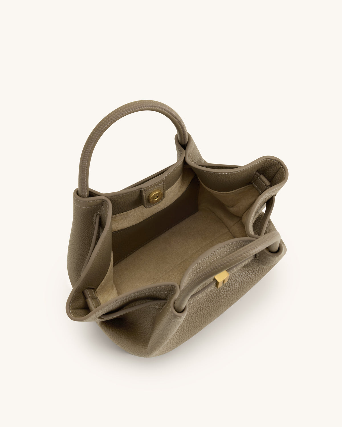 Hana Mini Tote Bag - Mud Gray