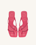 Maeve Strappy Mule - Rose Red