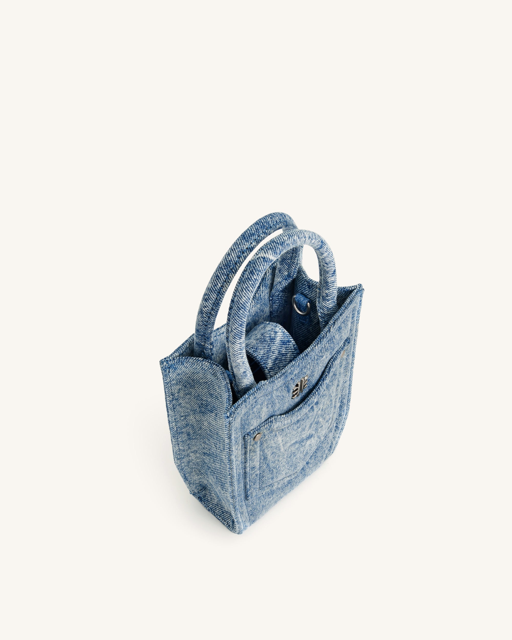 FEI Denim Phone Bag - Blue