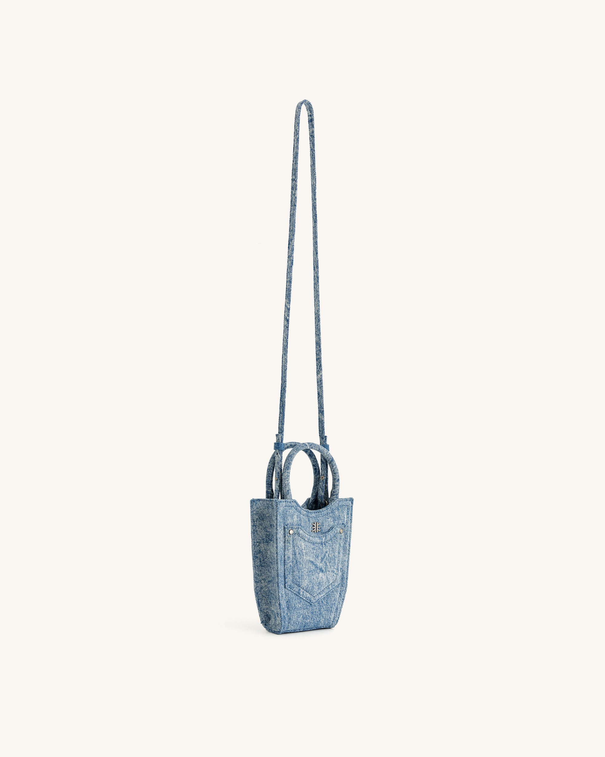 FEI Denim Phone Bag - Blue