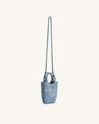 FEI Denim Phone Bag - Blue