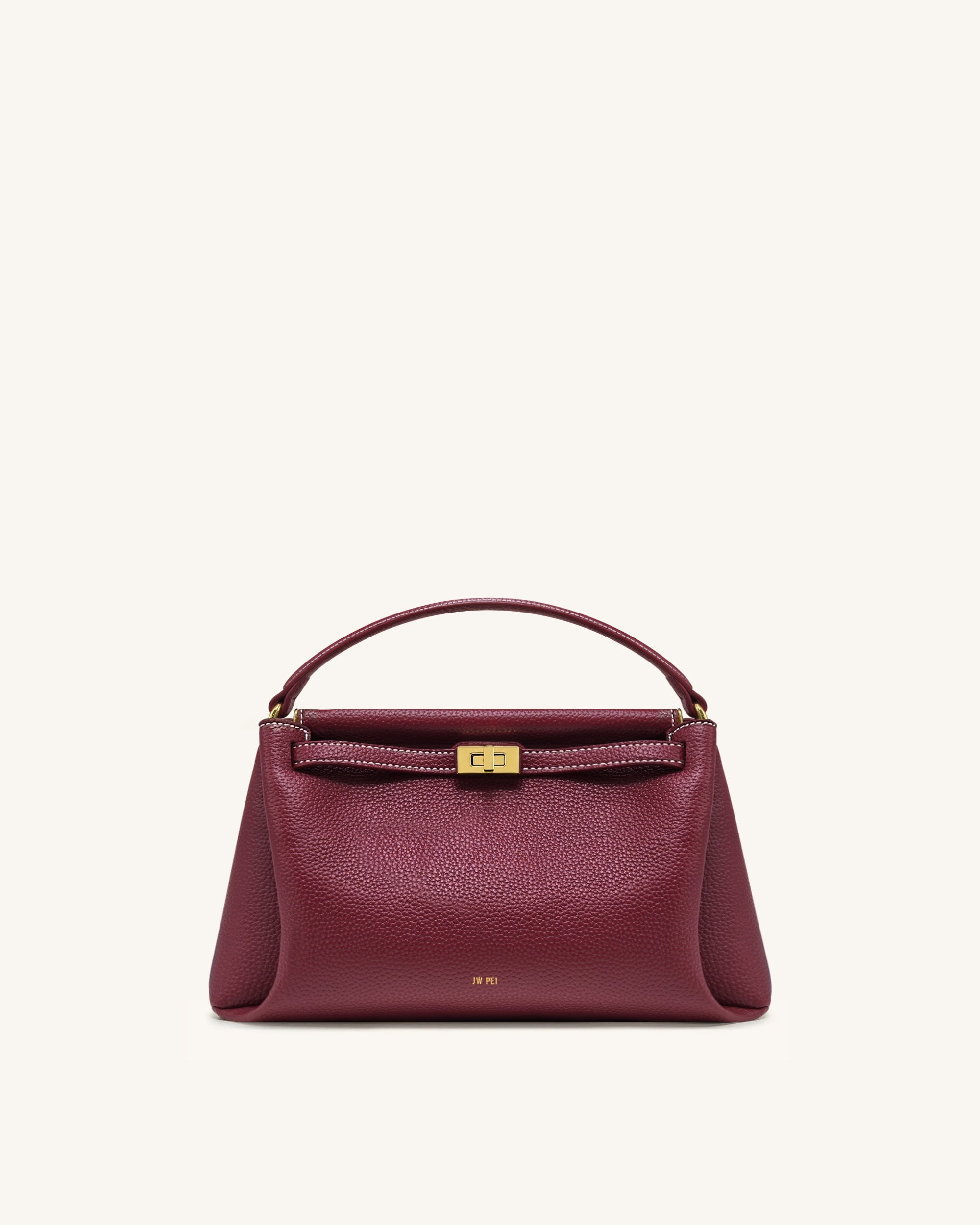 Carmen Top Handle Bag - Burgundy