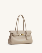 Yara Shoulder Bag - Gray Apricot