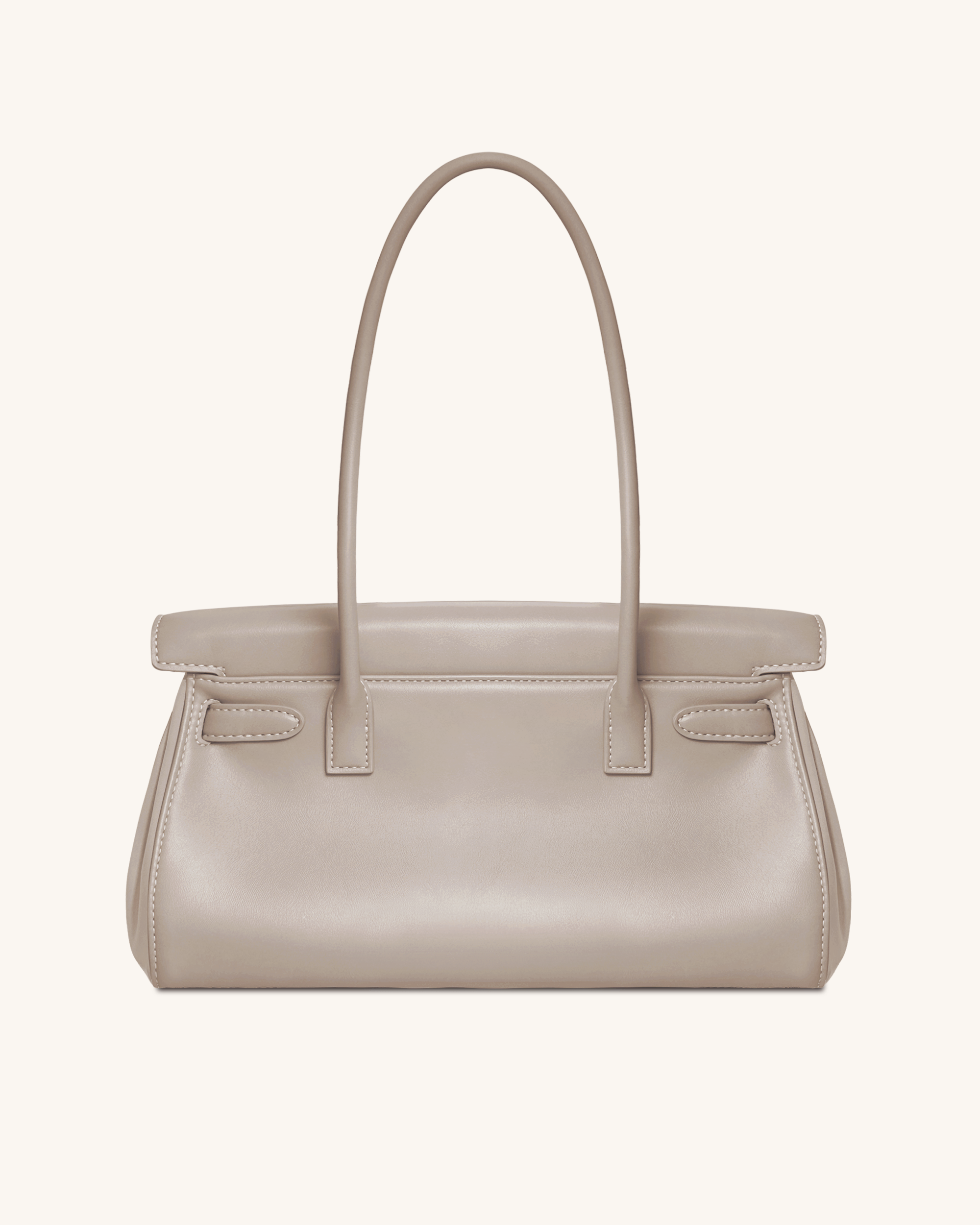 Yara Shoulder Bag - Gray Apricot