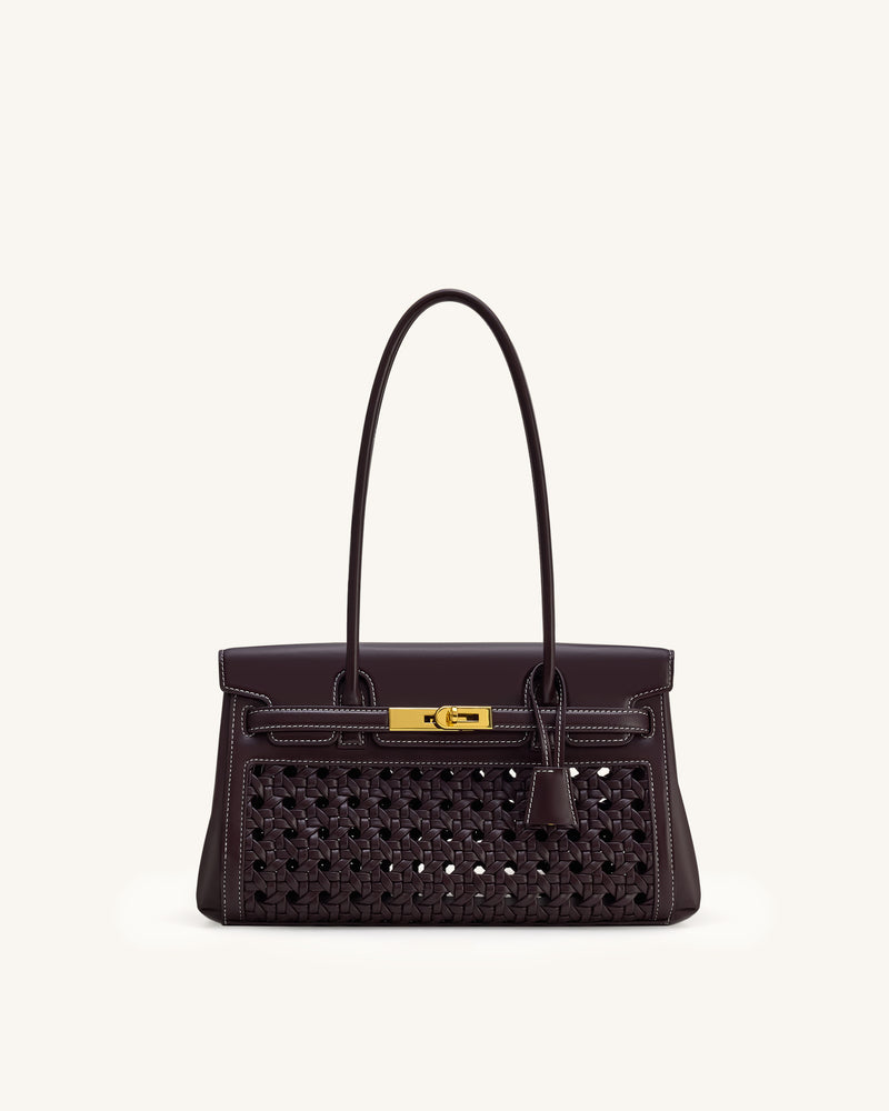 Yara Shoulder Bag - Dark Red