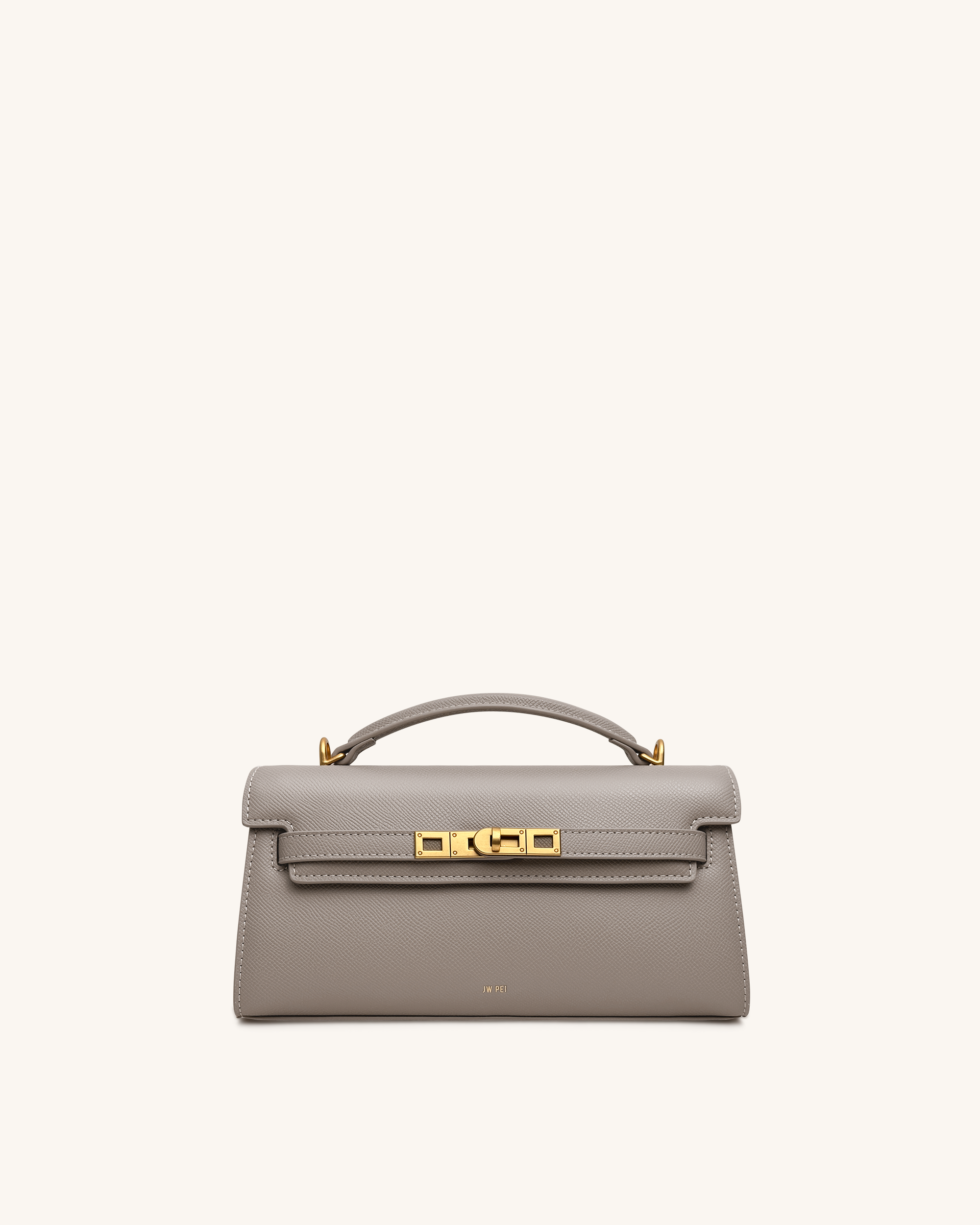 Noor Top Handle Bag - Elephant Gray