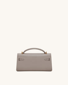 Noor Top Handle Bag - Elephant Gray
