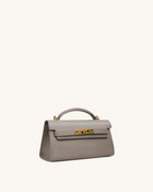 Noor Top Handle Bag - Elephant Gray