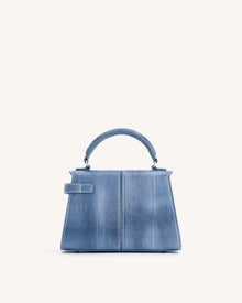 Elise Top Handle Bag - Blue