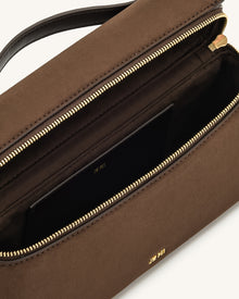 Thea Top Handle Bag - Mocha Brown