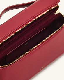 Thea Top Handle Bag - Claret