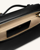 Thea Large Top Handle Bag - Black