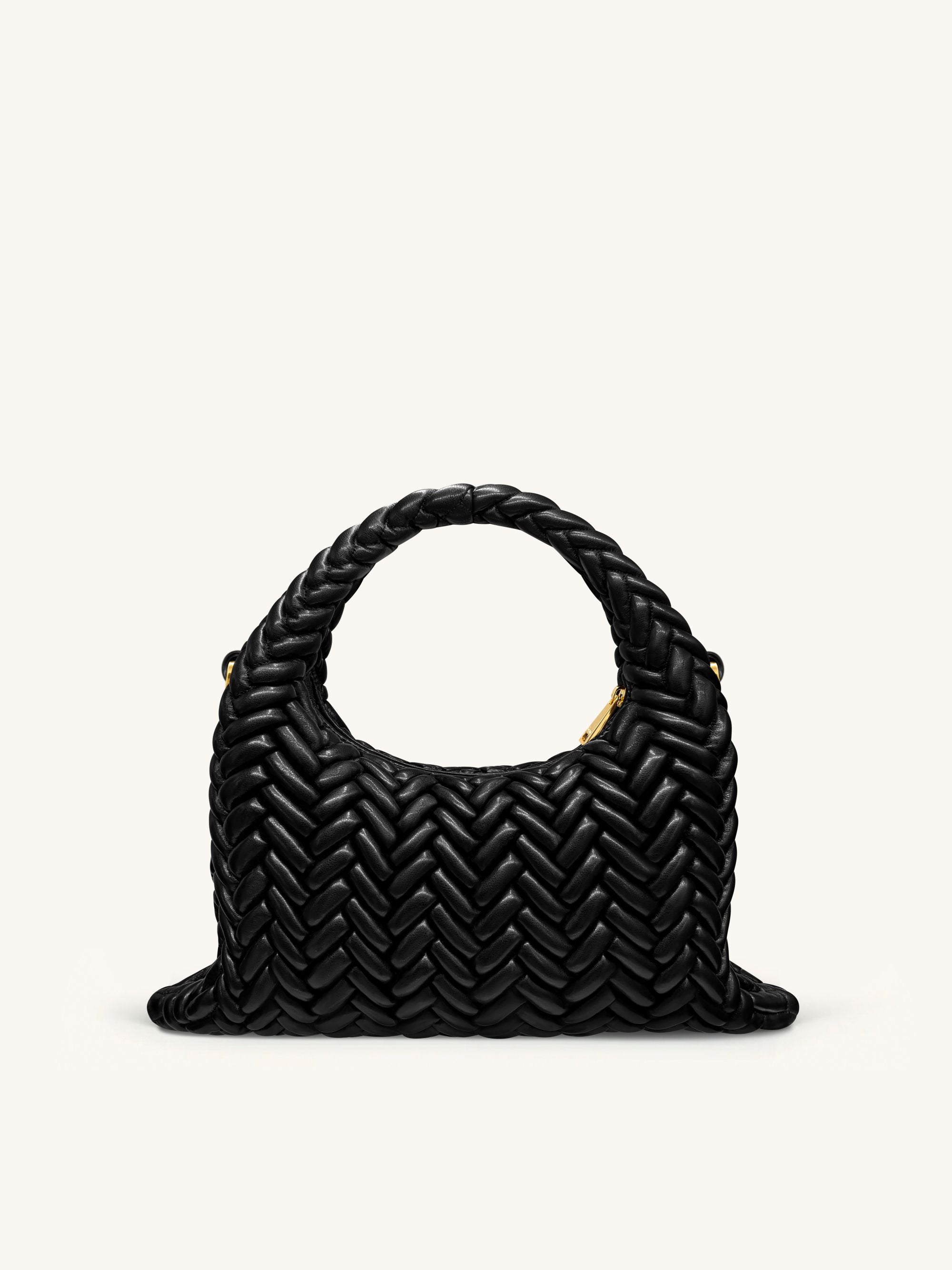 Cora Quilting Handle Bag - Black