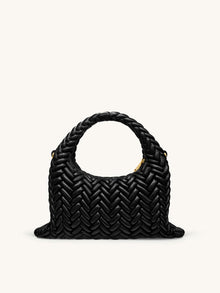 Cora Quilting Handle Bag - Black