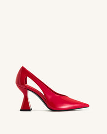 Alessia High Heel Pumps - Red