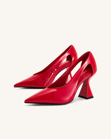 Alessia High Heel Pumps - Red