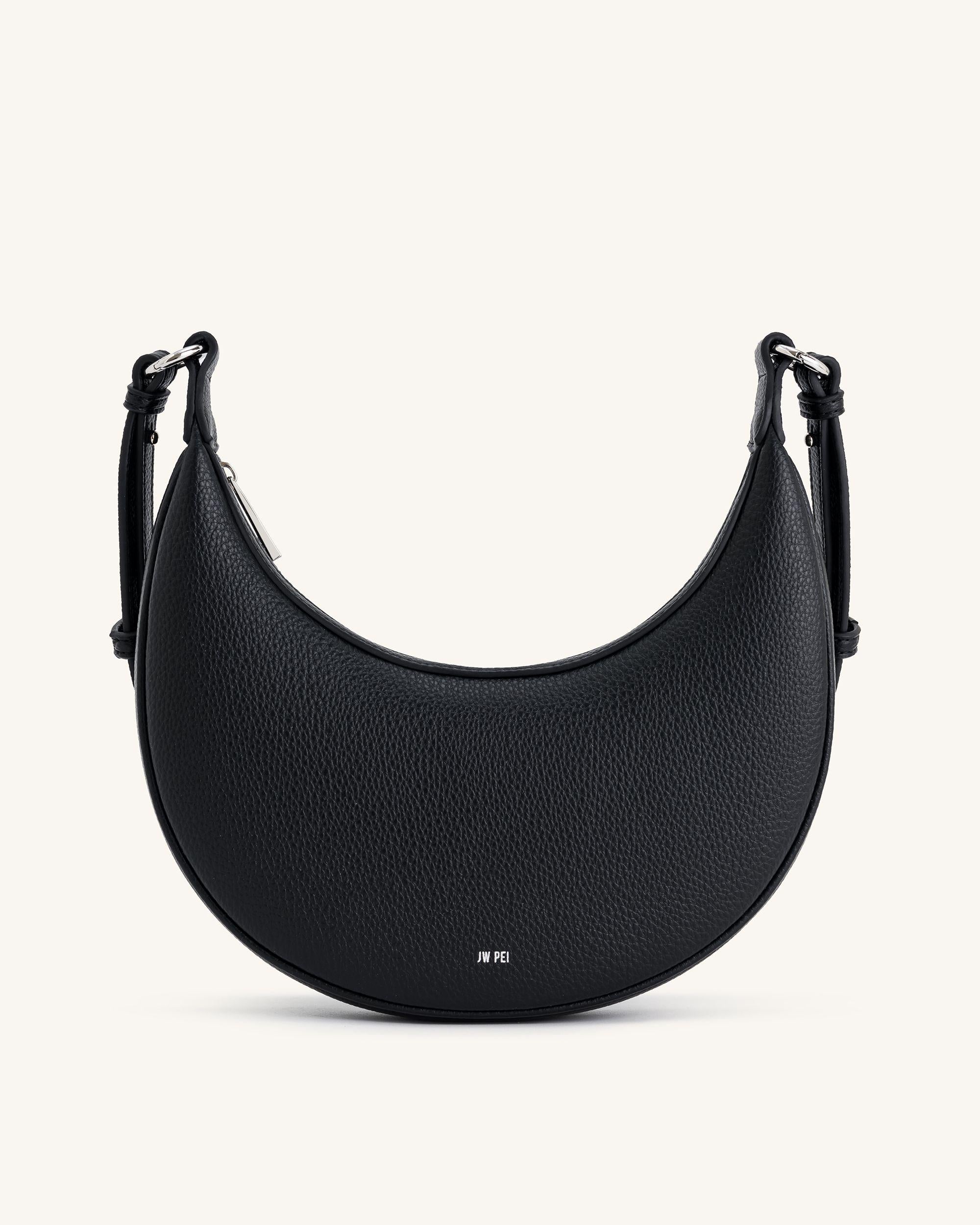 Carly Medium Shoulder Bag - Black