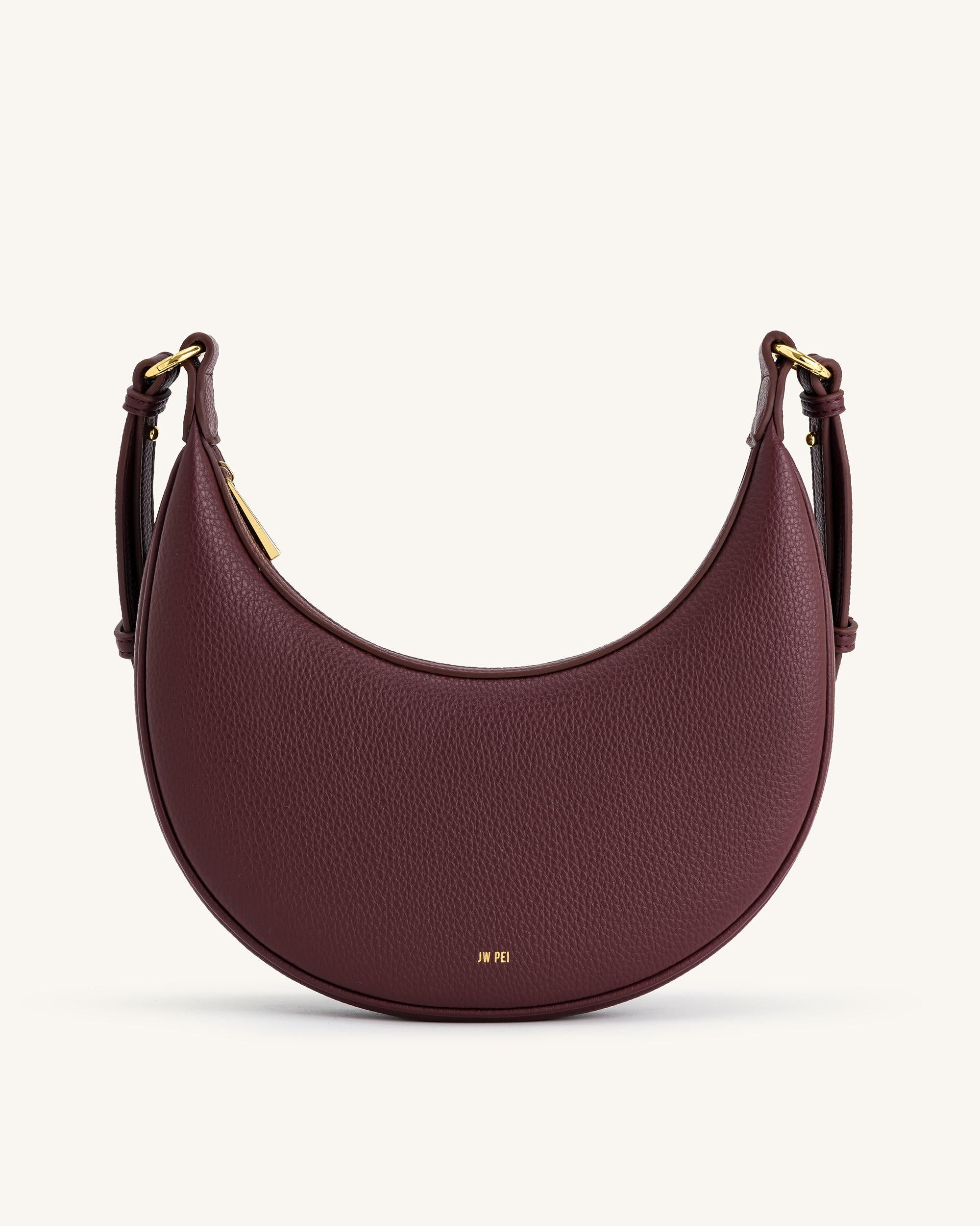 Carly Medium Shoulder Bag - Deep Claret