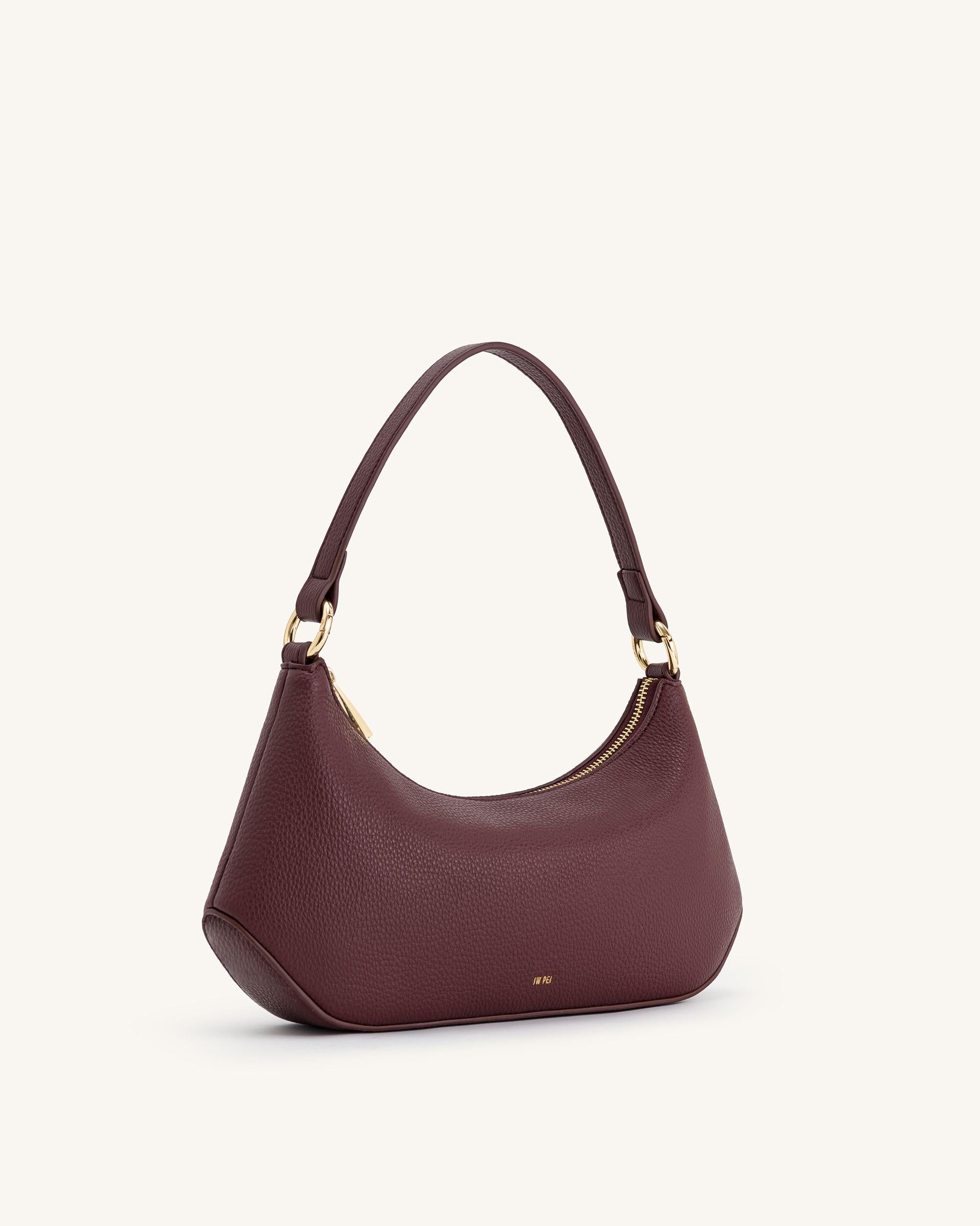 Lily Shoulder Bag - Deep Claret