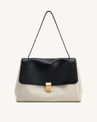 Hilary Shoulder Bag - Black Canvas