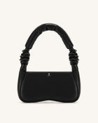 Alison Soft Volume Shoulder Bag - Black