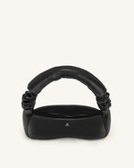 Alison Soft Volume Shoulder Bag - Black