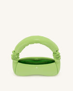 Alison Soft Volume Shoulder Bag - Lime Green