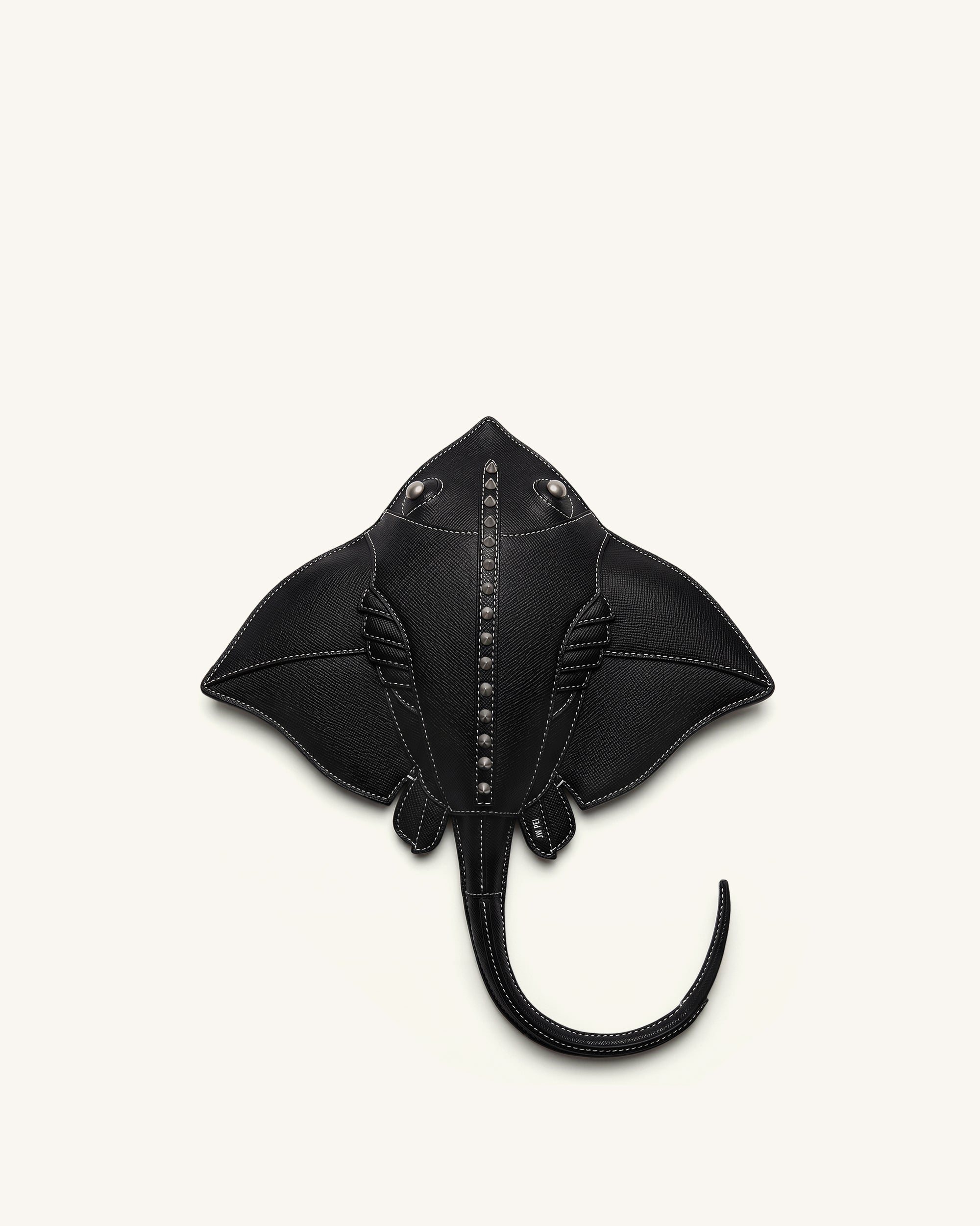 Odelle Manta Ray Crossbody Bag - Black