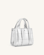 Freya Mini Tote Bag - Silver