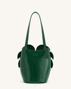 Cecelia Leaf Shape Shoulder Bag - Green