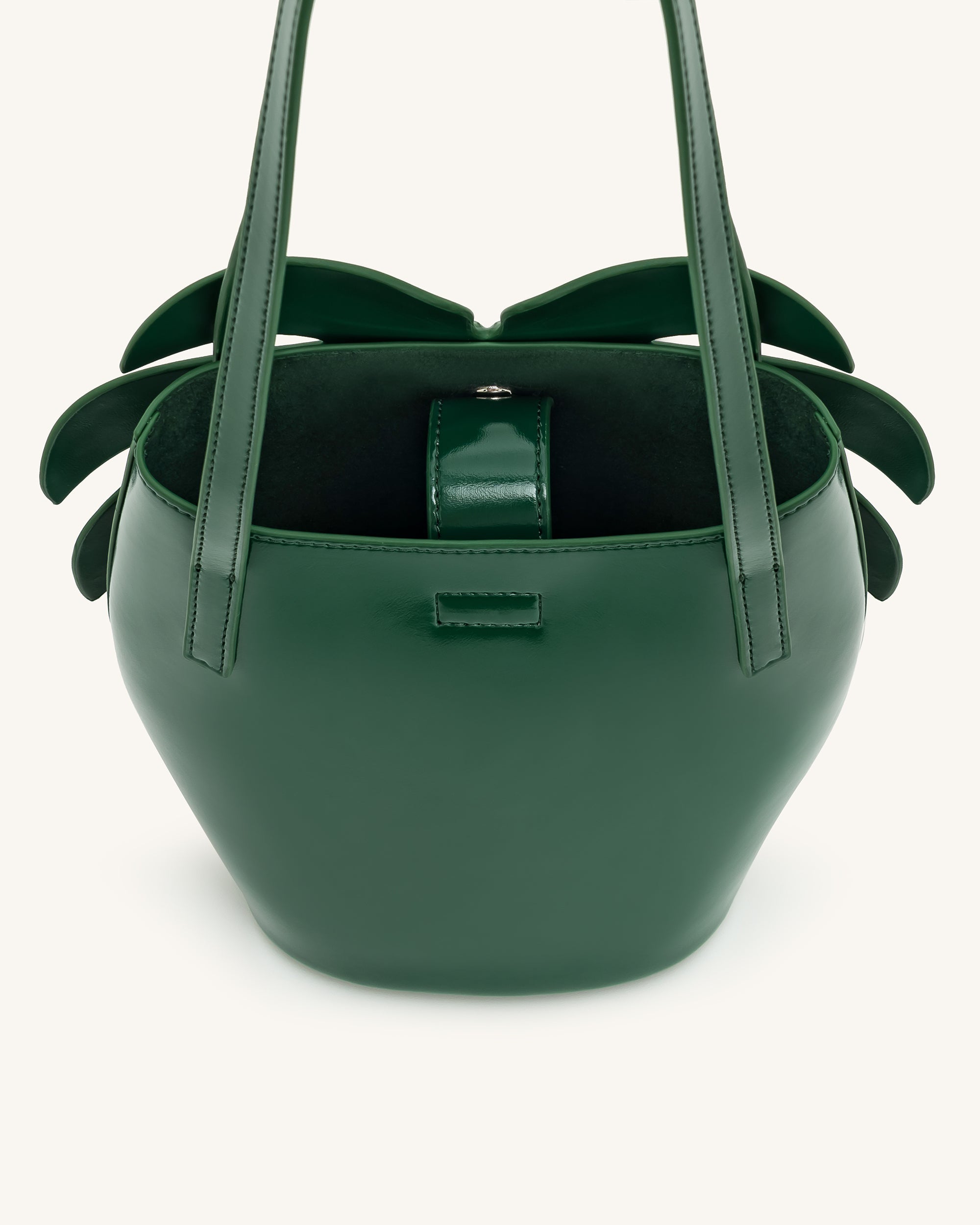 Cecelia Leaf Shape Shoulder Bag - Green