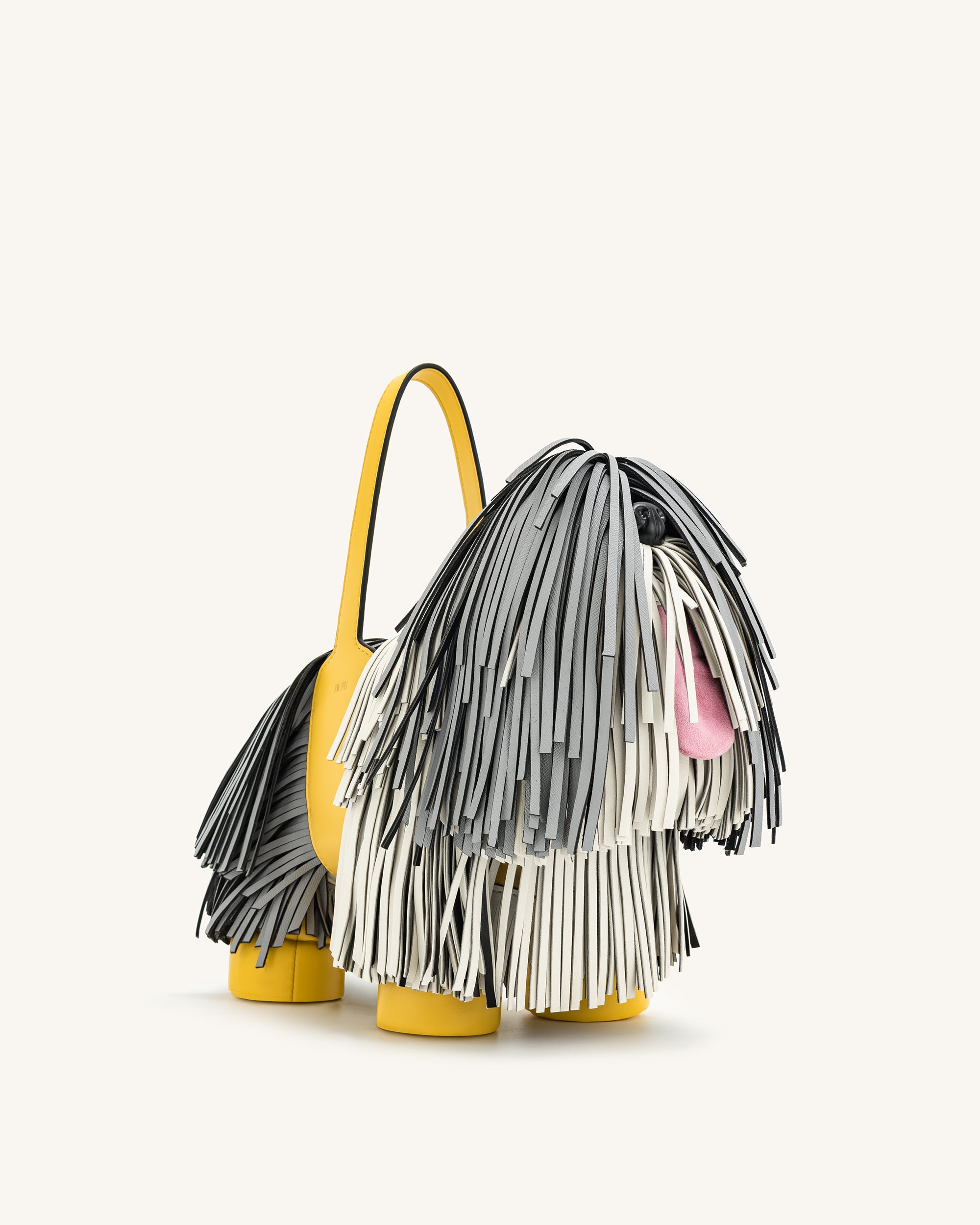 Nita Puppy Shape Handbag - Gray