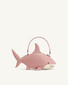Nerys Shark Look Top Handle Bag - Pink