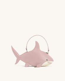 Nerys Shark Look Top Handle Bag - Pink