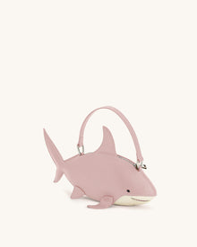 Nerys Shark Look Top Handle Bag - Pink