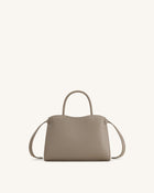 Ella Structured Tote - Taupe