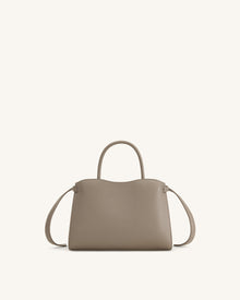 Ella Structured Tote - Taupe
