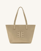 Cathy Nylon Tote Bag - Khaki