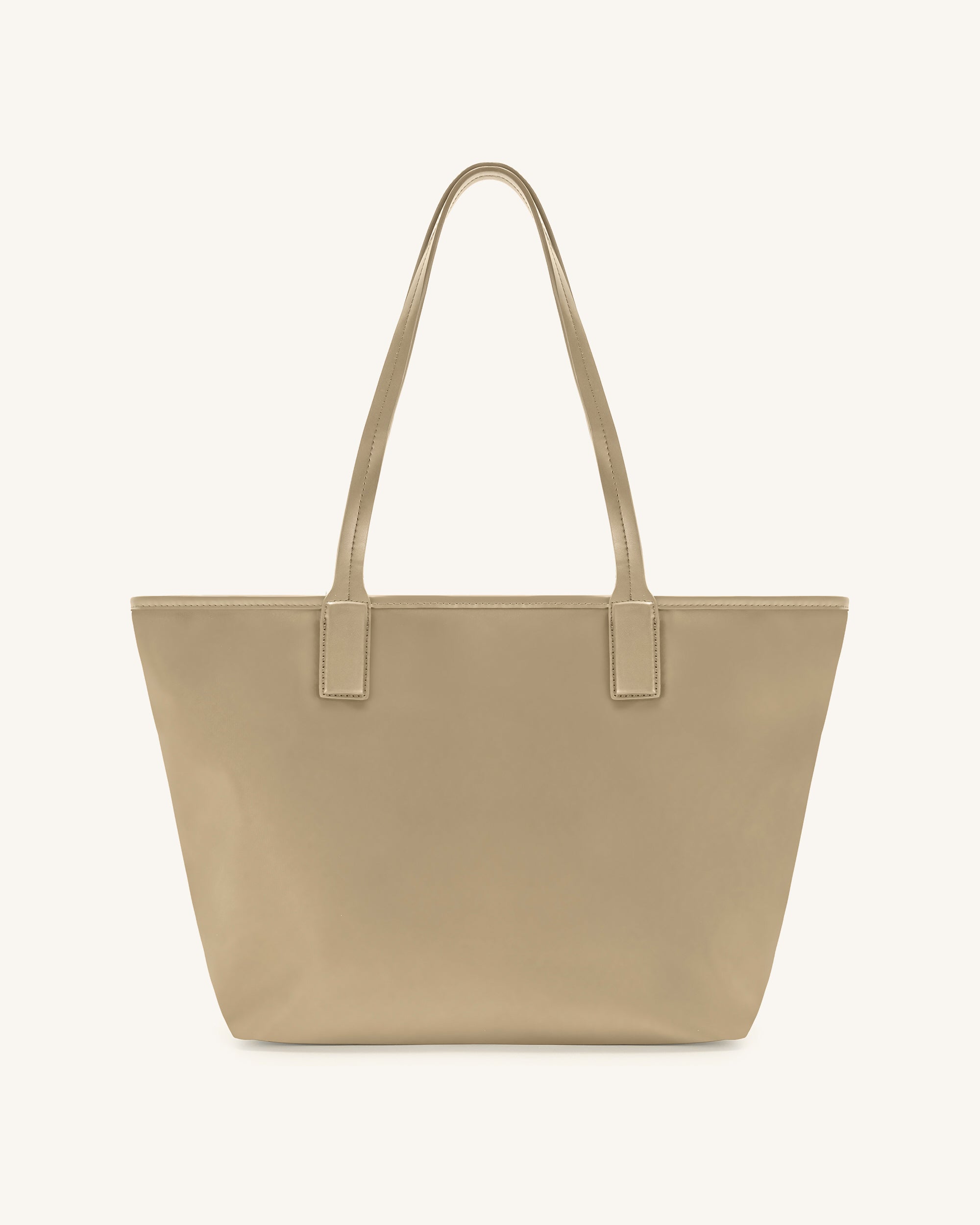 Cathy Nylon Tote Bag - Khaki