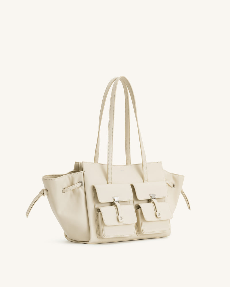 Linda Tote Bag - White