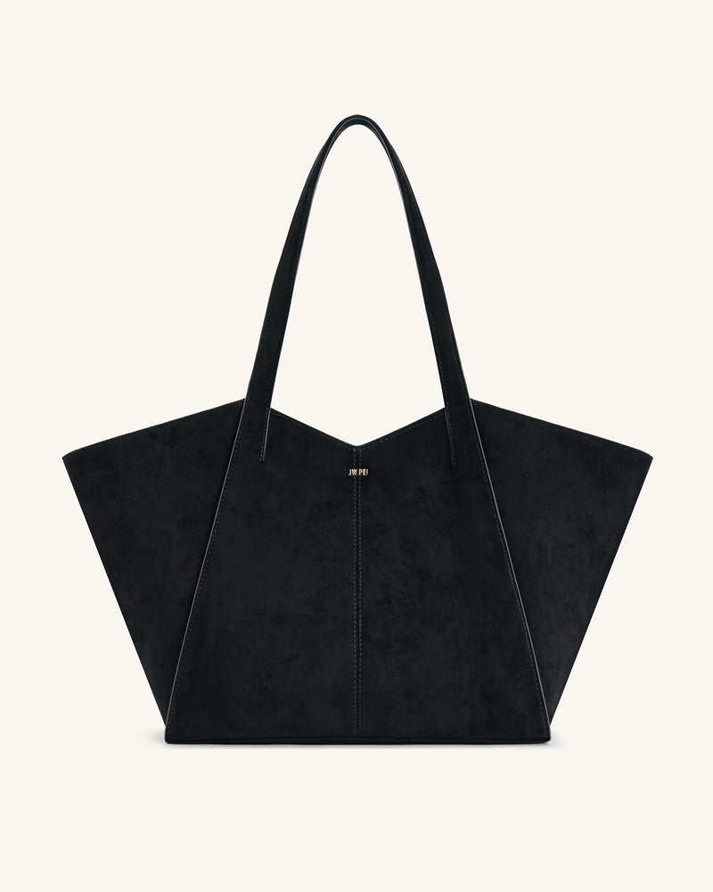 Kiana Large Capacity Tote Bag - Black