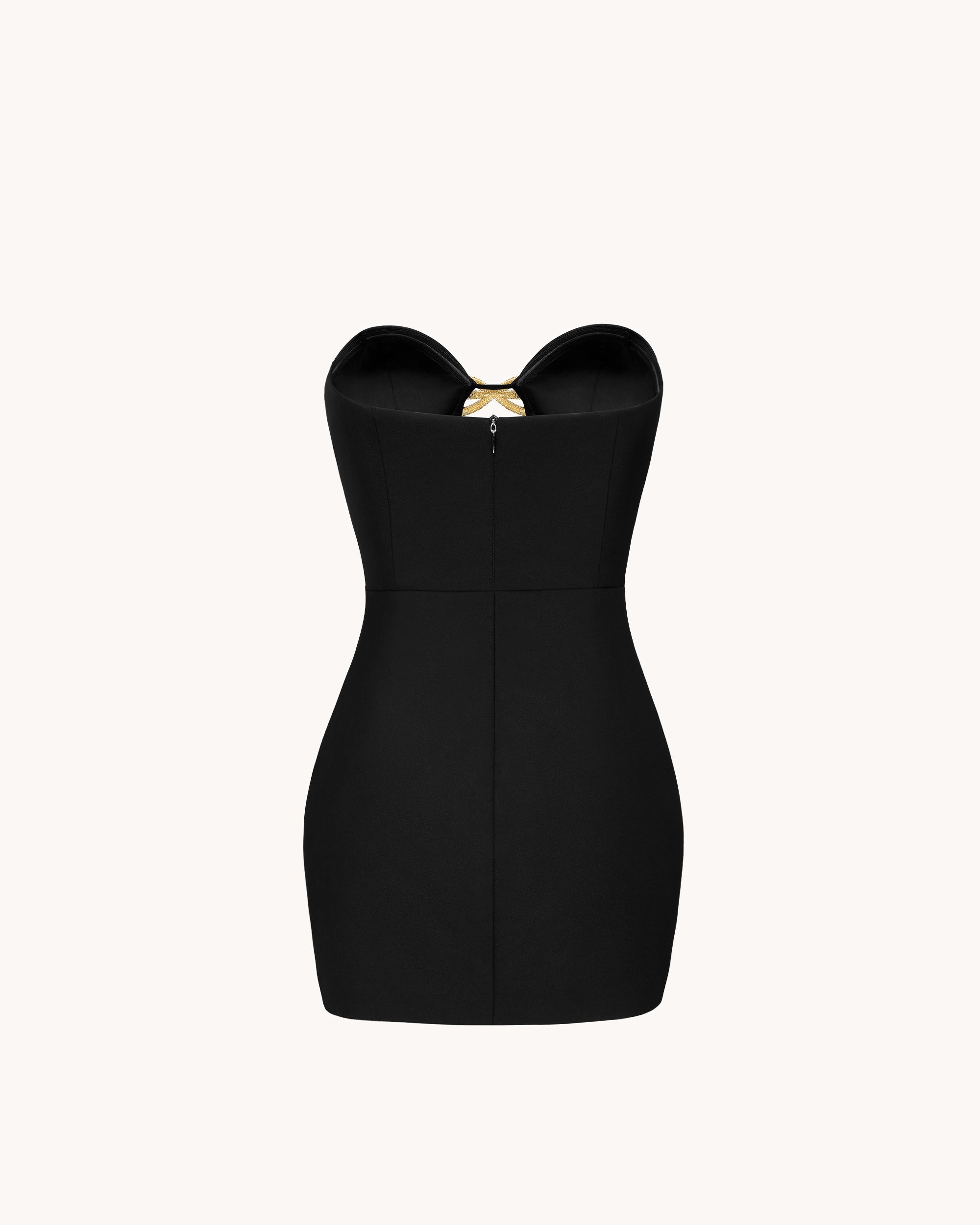 Samantha Cutout Mini Dress - Black