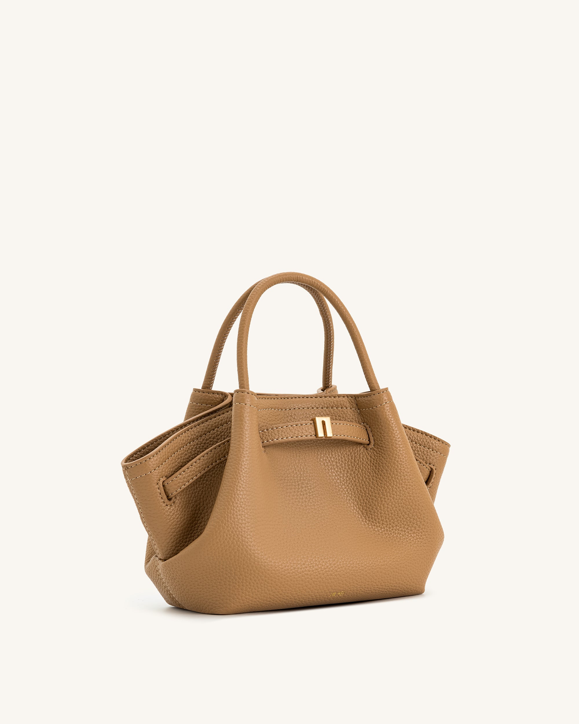 Hana Mini Tote Bag - Latte Color