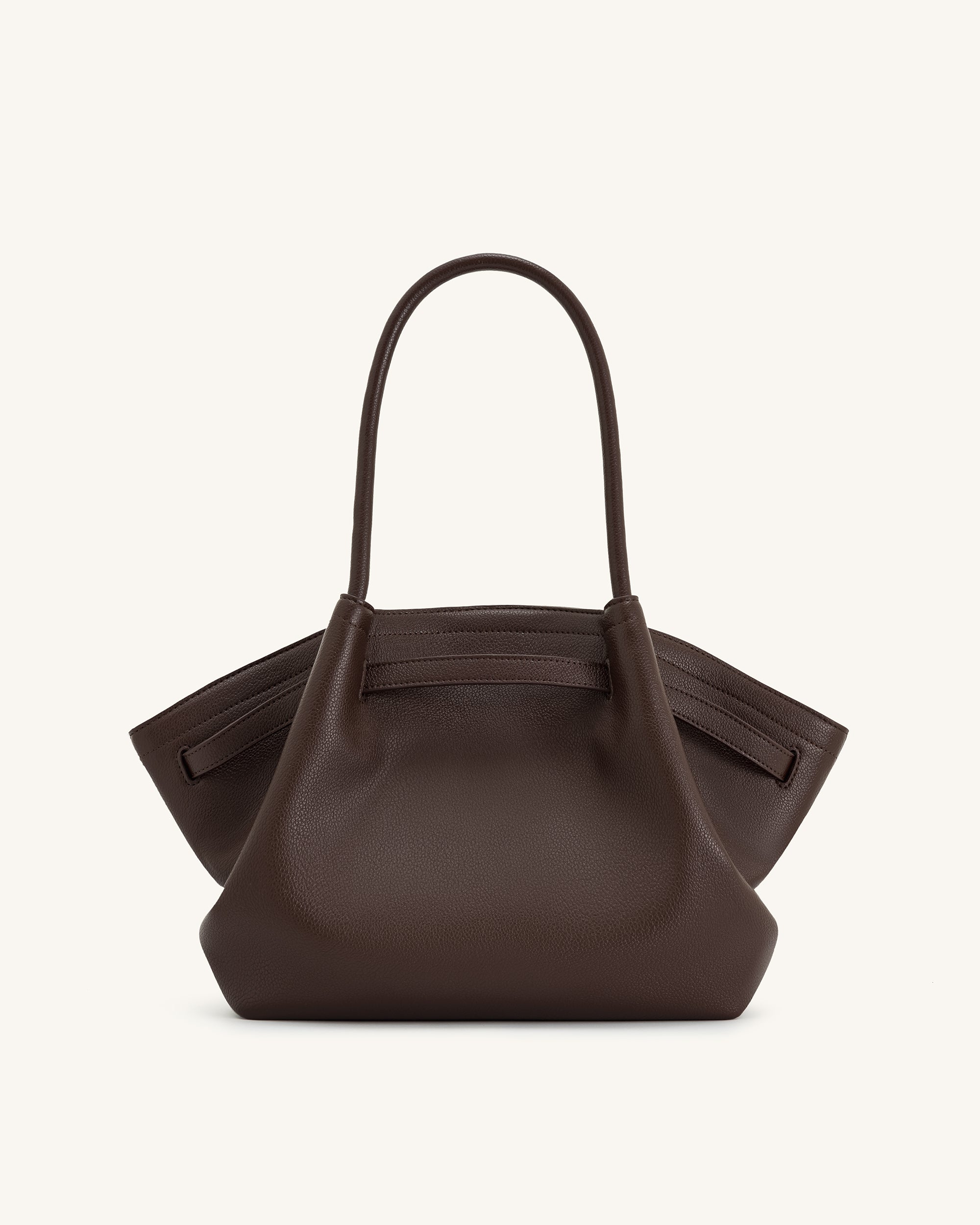 Hana Medium Tote Bag - Dark Brown | JW PEI