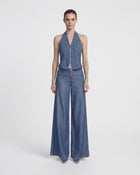 The Showstopper Denim Vest - Highway