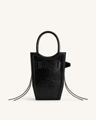 FEI Crushed Straps Phone Bag - Black