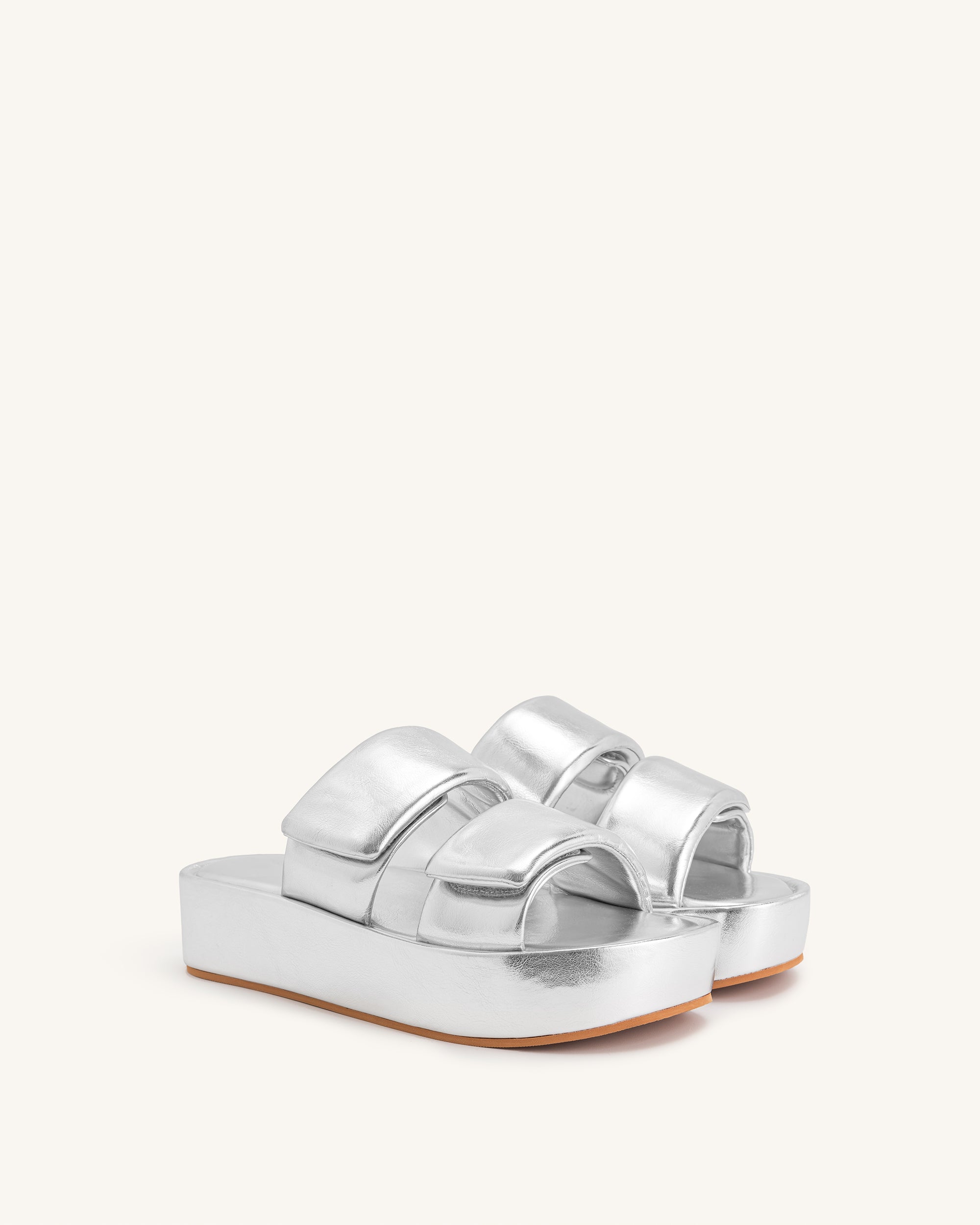 Lexi Metallic Sandal - Silver