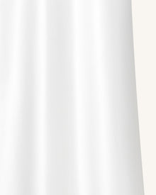 Liquid Satin Mermaid Maxi Skirt - White