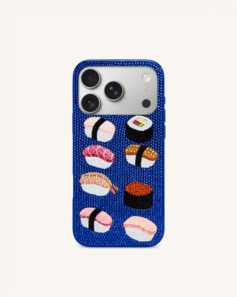 Sushi Phone Case - Multicolor Blue